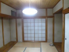 和室は壁・畳・襖を替えて、