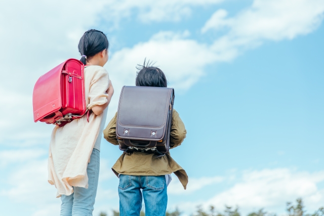 小学生　通勤